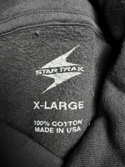 Vintage Star Trak Entertainment Summer/Fall 2003 Artist Roster Hoodie 'Black' Pre-Owned
