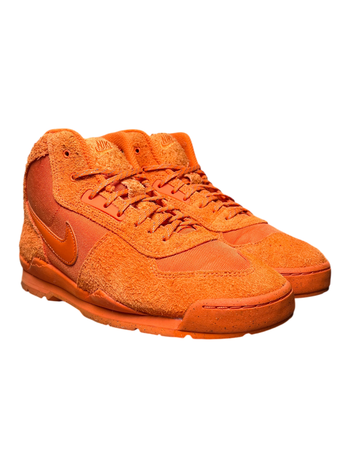 Stussy x 2025 Nike Air Baltoro 'Safety Orange' Size 10.5 Pre-Owned