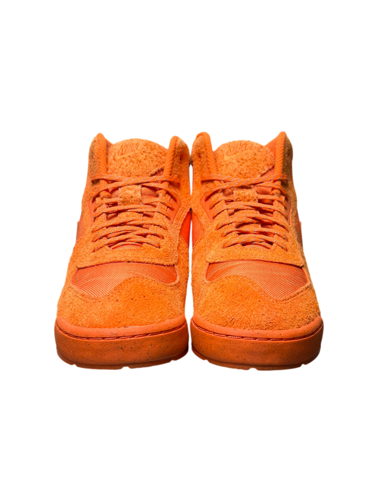 Stussy x 2025 Nike Air Baltoro 'Safety Orange' Size 10.5 Pre-Owned