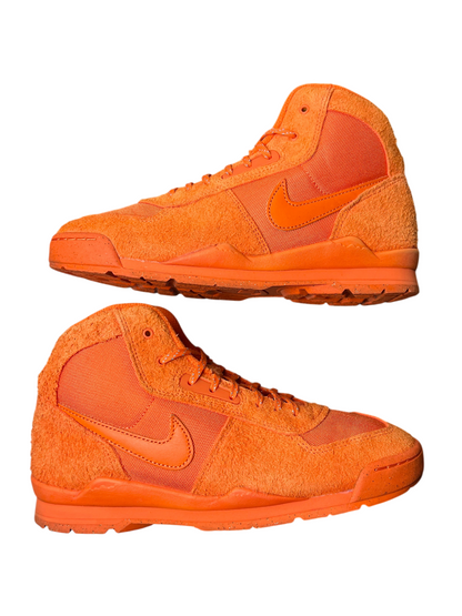 Stussy x 2025 Nike Air Baltoro 'Safety Orange' Size 10.5 Pre-Owned