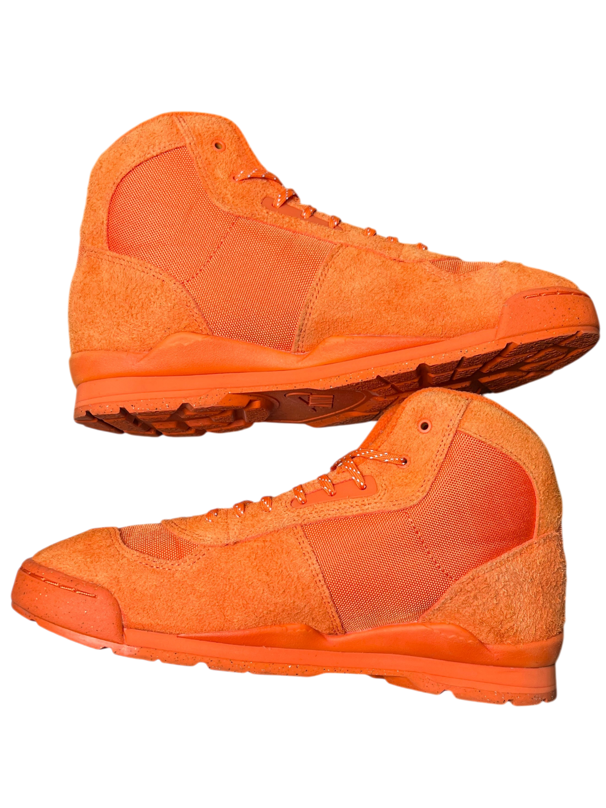 Stussy x 2025 Nike Air Baltoro 'Safety Orange' Size 10.5 Pre-Owned