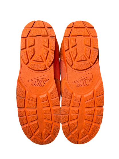 Stussy x 2025 Nike Air Baltoro 'Safety Orange' Size 10.5 Pre-Owned