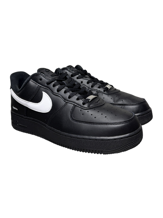 Supreme x Nike Air Force 1 Low 2025 'Box Logo - Black White' Size 11.5 Pre-Owned