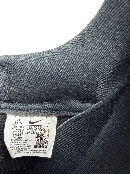 Supreme x Nike Air Force 1 Low 2025 'Box Logo - Black White' Size 11.5 Pre-Owned