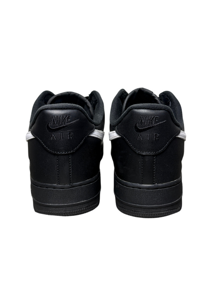 Supreme x Nike Air Force 1 Low 2025 'Box Logo - Black White' Size 11.5 Pre-Owned