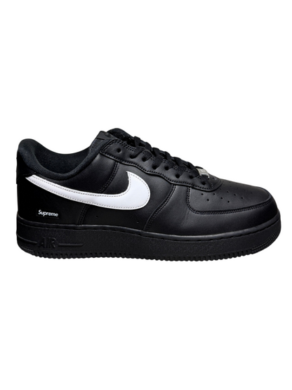 Supreme x Nike Air Force 1 Low 2025 'Box Logo - Black White' Size 11.5 Pre-Owned