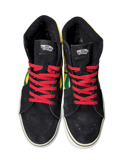 Vintage Supreme x Vans SK8-Hi SL 'Public Enemy-Black/Yellow' Size 10.5 Pre-Owned