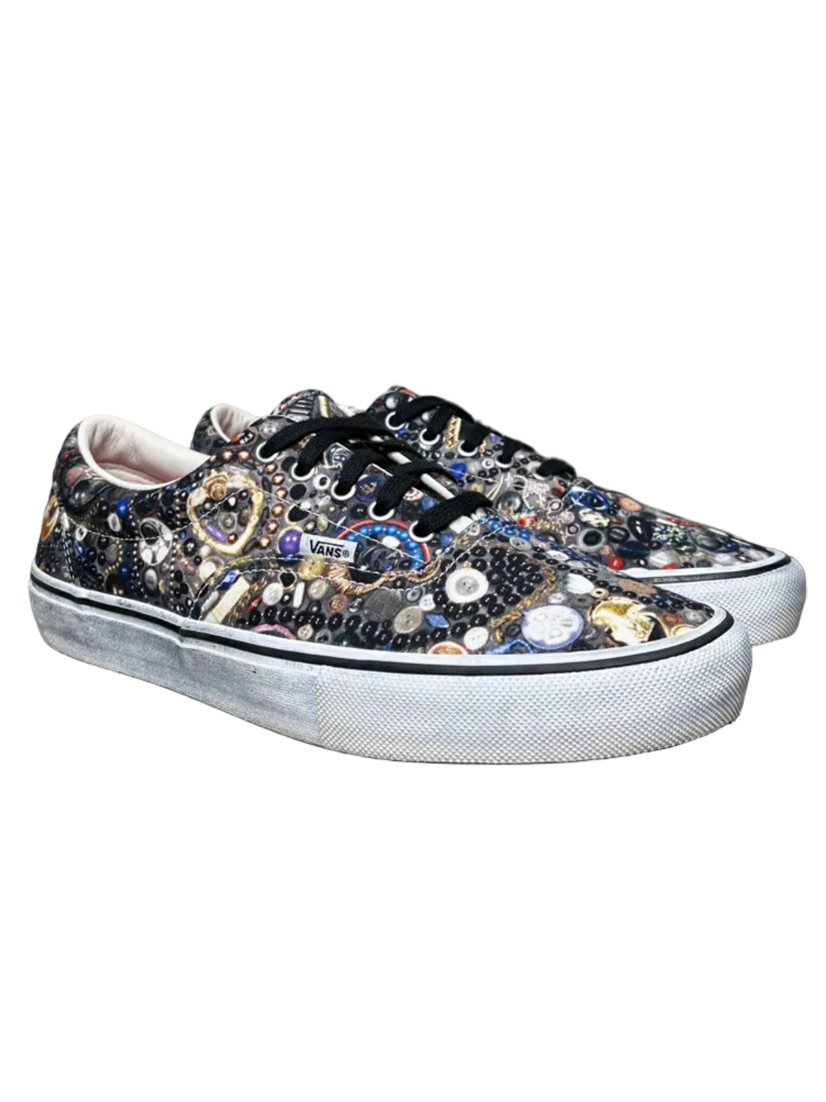 Supreme x Mike Kelley x Vans Era 'Black' Size 11 Pre-Owned
