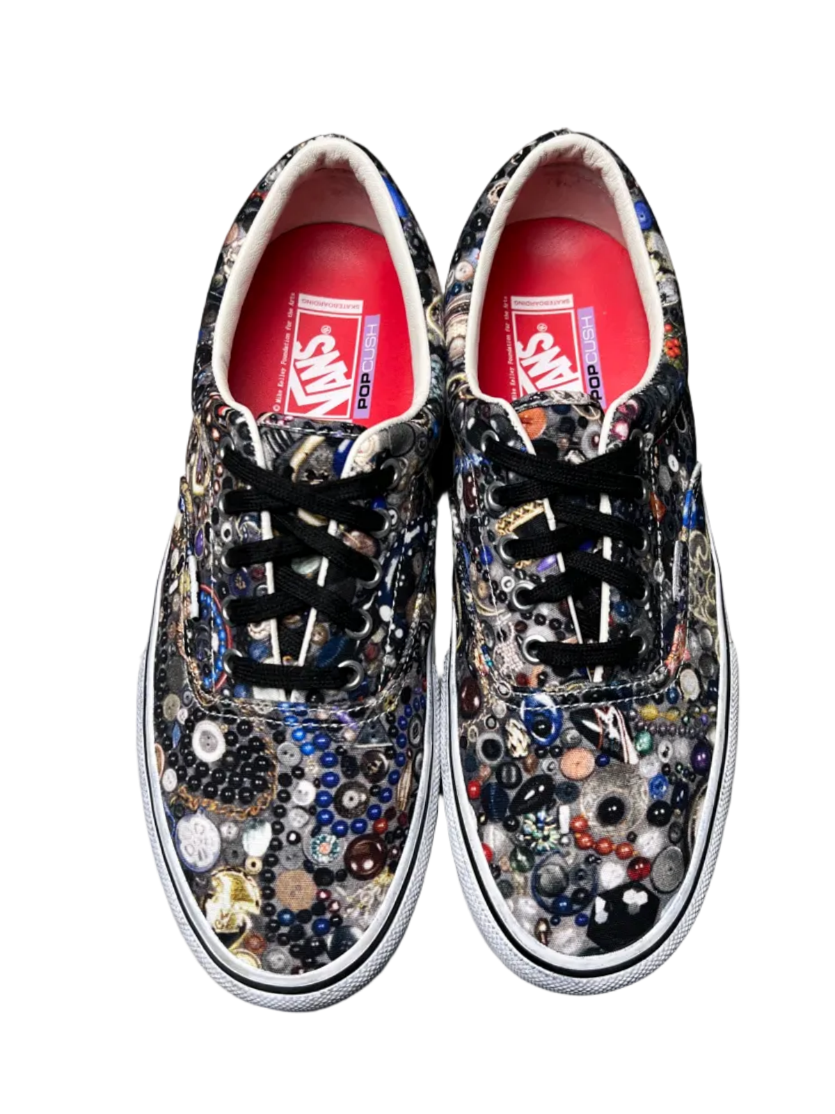 Supreme x Mike Kelley x Vans Era 'Black' Size 11 Pre-Owned