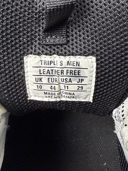 Balenciaga Triple S Sneaker 'Clear Sole - White Grey' Size 44 Pre-Owned