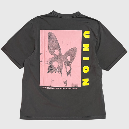 UNION Los Angeles Best Fuckin Sound Around 'Gray' Tee SS23 Brand New