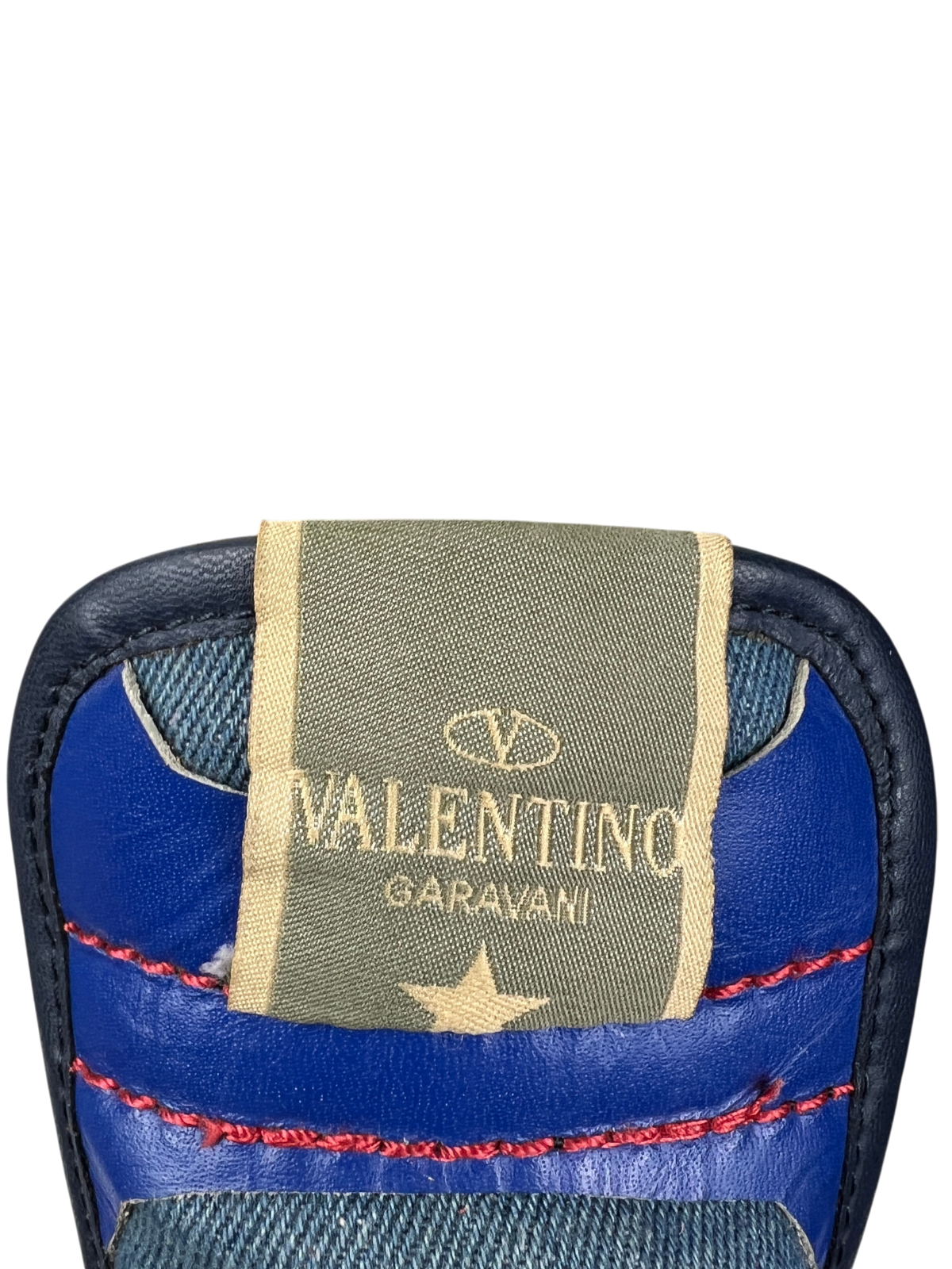 Valentino Rockrunner 'Camo Star Studded - Red' Size 42 Pre-Owned