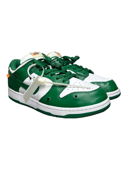 Off-White x Nike Dunk Low 'Pine Green' Size 10.5 Pre-Owned