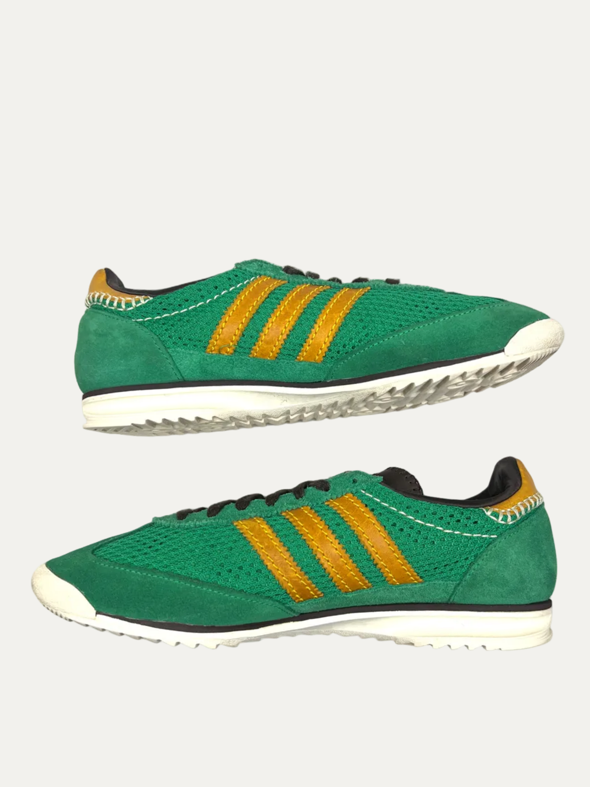 Wales Bonner x adidas SL72 Knit 'Green' 2023 Size 9 Pre-Owned