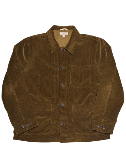 Wallace & Barnes Corduroy Chore Jacket 'Brown' Size XL Pre-Owned