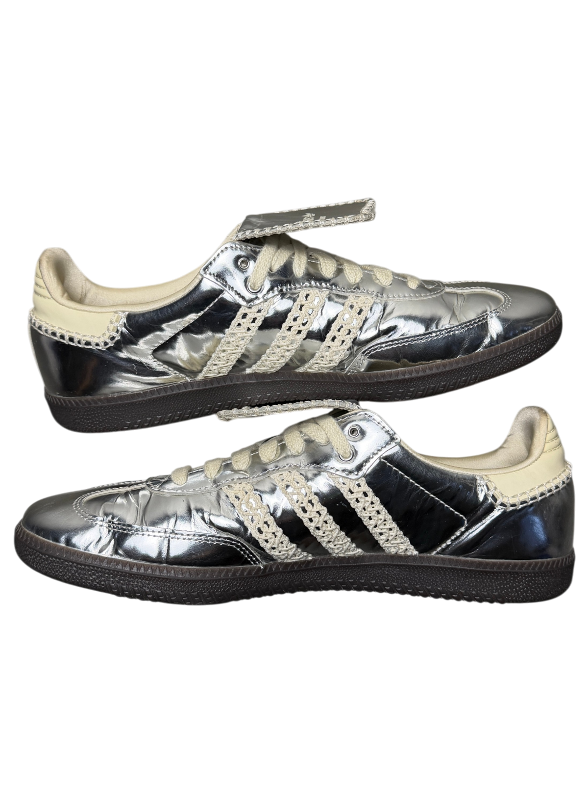 Wales Bonner x adidas Samba 2023 'Silver Metallic' Size 11.5 Pre-Owned