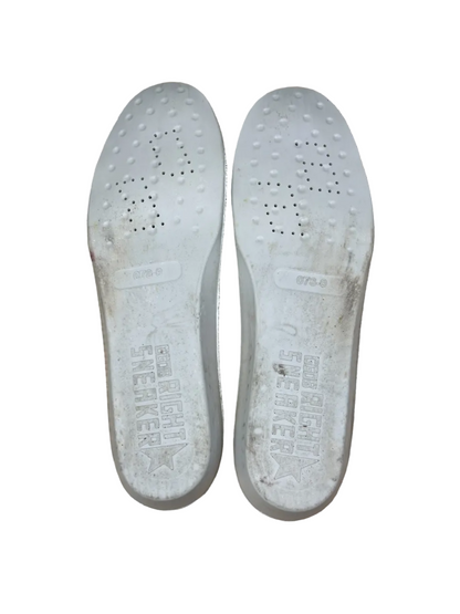 Golden Goose Ball Star 'White/Silver/Red' Size 43 Pre-Owned