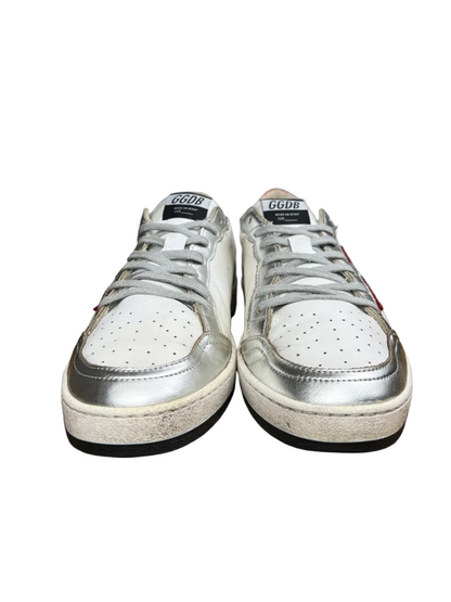 Golden Goose Ball Star 'White/Silver/Red' Size 43 Pre-Owned