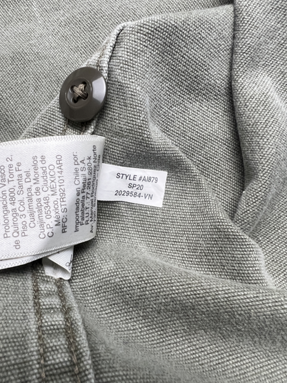 Wallace & Barnes Shirt-jacket 'Duck Canvas-Olive Green' AI879 Size L Pre-Owned