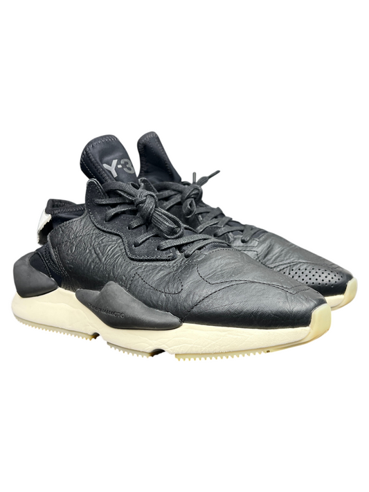 Y-3 Adidas Kaiwa 'Black Cream White' Size 10 Pre-Owned