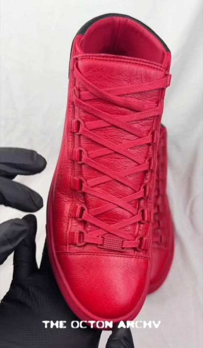 Balenciaga Arena High 'Rouge Paprika' Size 41 Pre-Owned