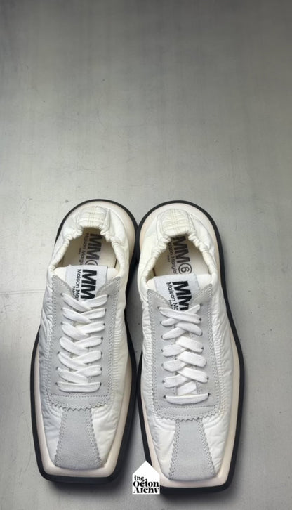 MM6 Maison Margiela 6 Racer Sneaker 'White' Women Size 38 Pre-Owned