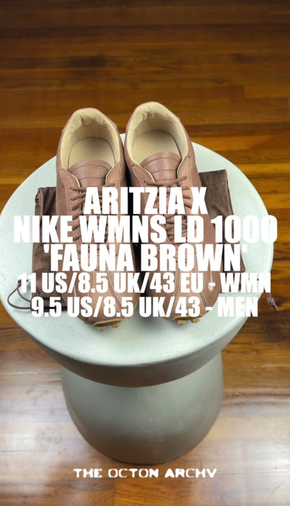 Aritzia x Nike Wmns LD 1000 'Fauna Brown' Women Size 11 New