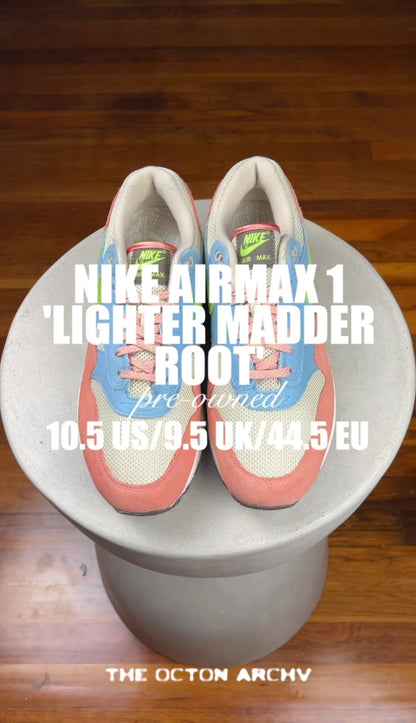 Nike Air Max 1 ‘Light Madder Root’ Size 10.5 Pre-Owned