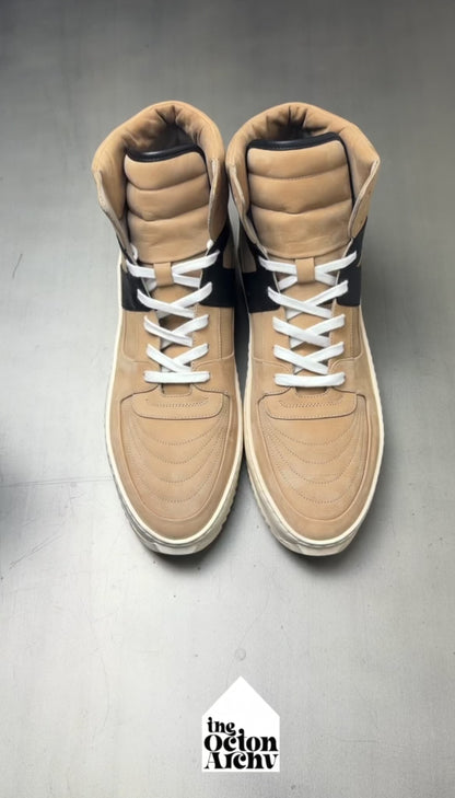 Fear of God Basketball Sneaker 'Tan-Black-Cream' Size 46 Pre-Owned