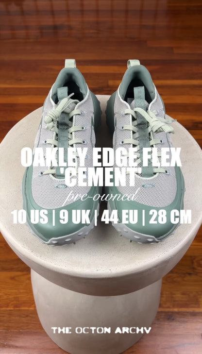 Oakley Edge Flex Golf Sneakers 'Cement' Size 10 Pre-Owned