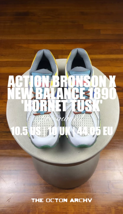 Action Bronson x New Balance 1890 'Hornet Tusk' Size 10.5 Pre-Owned