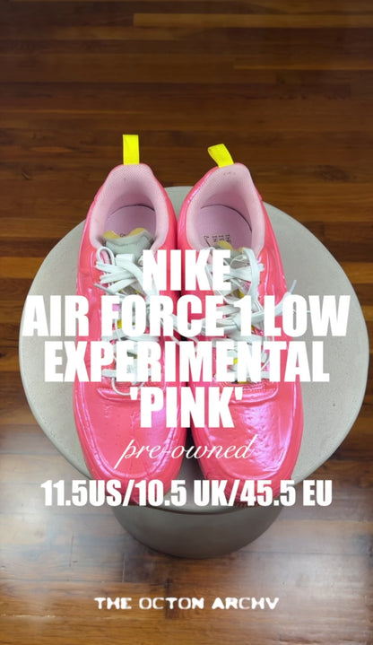 Air Force 1 Low Experimental 'Racer Pink' Size 11.5 Pre-Owned