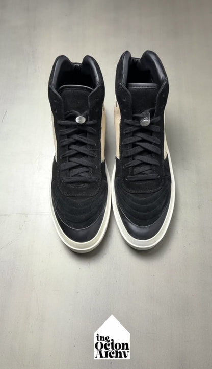 Fear of God Strapless Skate Mid 'Fear of God Print - Black Cream' Size 45 Pre-Owned