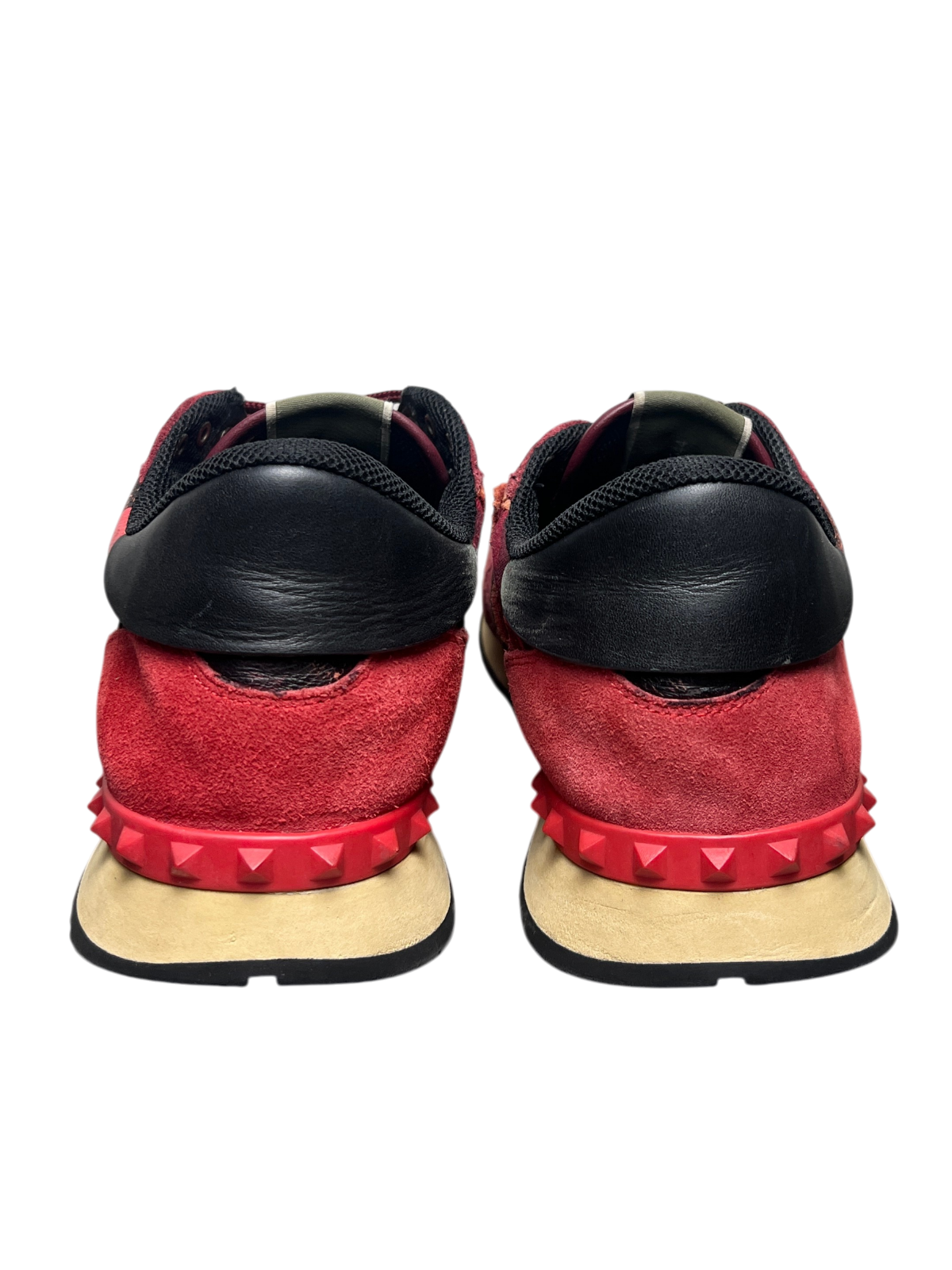 Valentino Rockrunner Sneaker 'Red Camo' Size 44 Pre-Owned