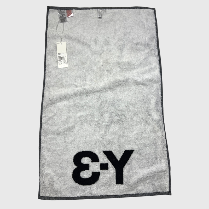 Y-3 Detailed Logo Gym Towel 'Black/White' FW21 Brand New