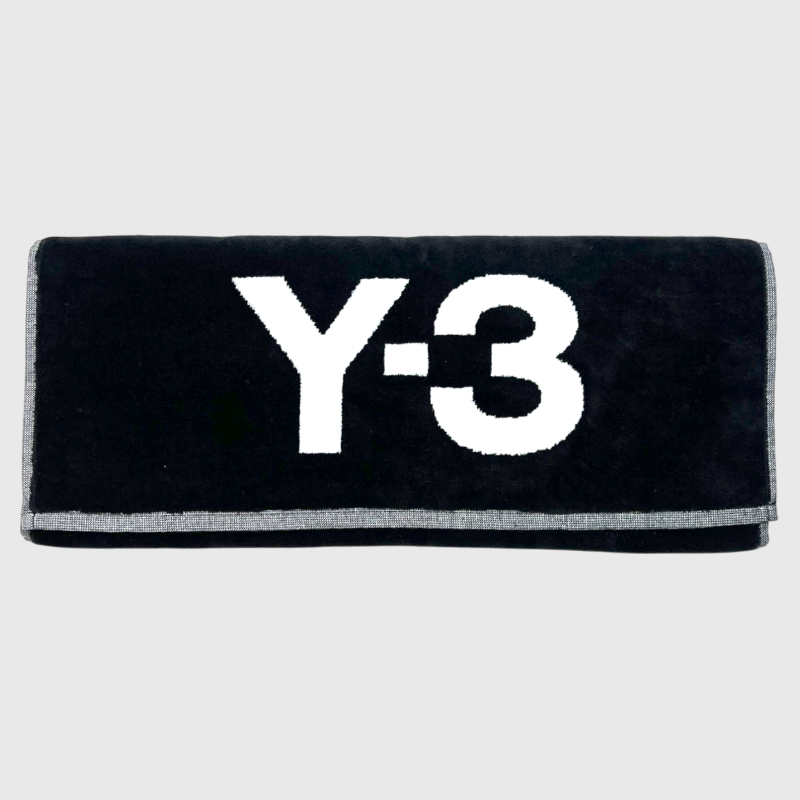 Y-3 Detailed Logo Gym Towel 'Black/White' FW21 Brand New